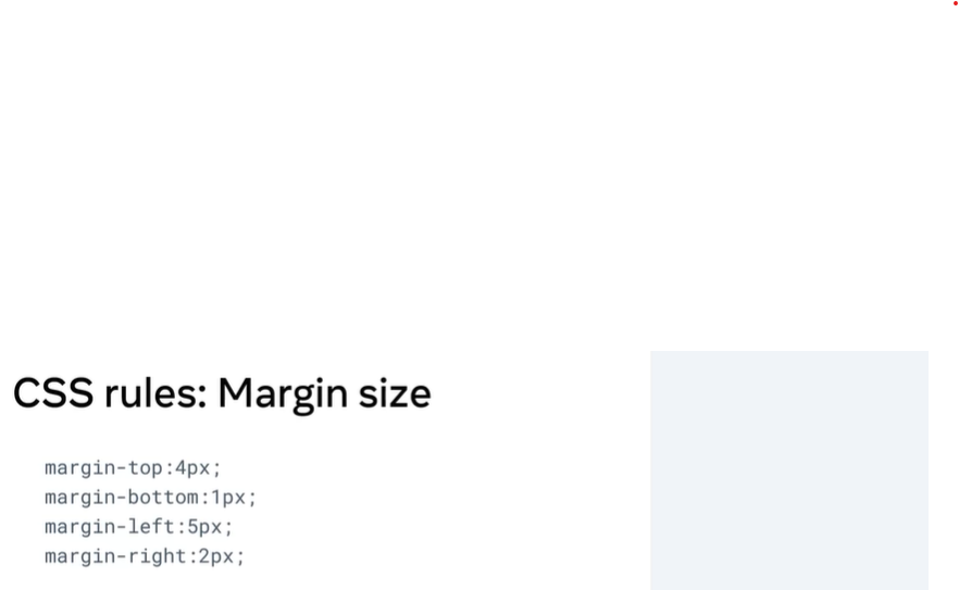 css margin